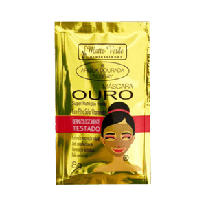 Máscara Facial Matto Verde Ouro 8g