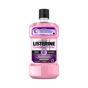 Antisséptico Bucal Listerine Cuidado Total Zero 250ml