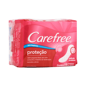 Protetor Diario Carefree Neutralize com 15