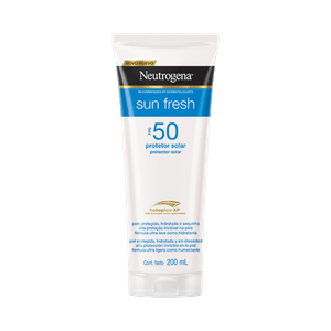 Protetor Solar Neutrogena Sun Fresh FPS 50 200ml