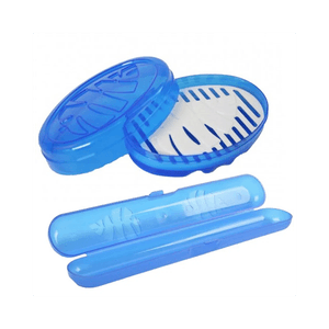 Kit Porta Escova e Saboneteira Marilu Folhas