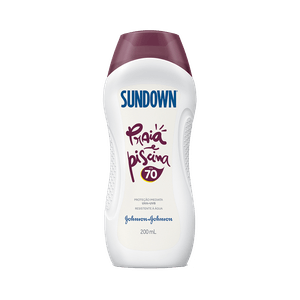 Protetor Solar Sundown FPS70 Praia e Piscina 200ml