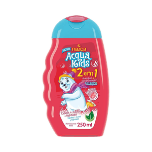 Shampoo Acqua Kids 2em1 Algodão Doce 250ml