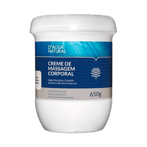 Creme de Massagem D'agua Natural Algas 650g