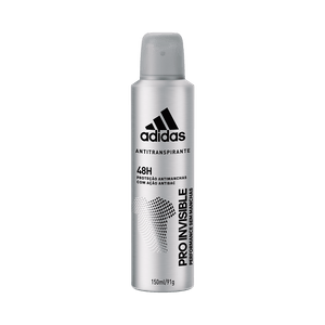 Desodorante Adidas Aero Pro Invisible Masculino 150ml