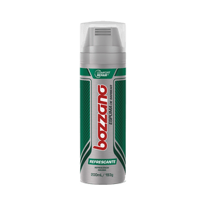 Espuma de Barbear Bozzano Refrescante 200ml