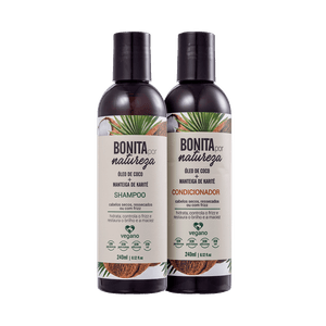 Kit Yenzah Bonita por Natureza Óleo de Coco Shampoo + Condicionador 240ml