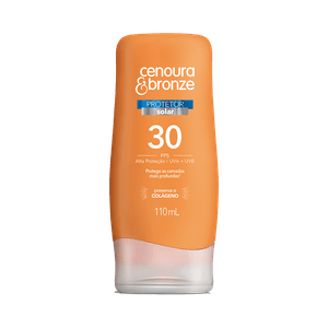 Protetor Solar Cenoura & Bronze FPS 30 110ml