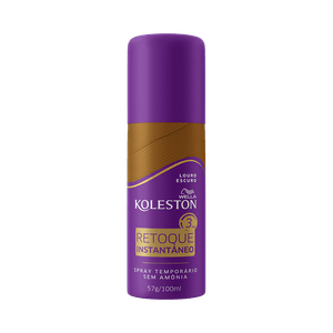 Retoque Instantâneo Spray Koleston Louro Escuro 100ml