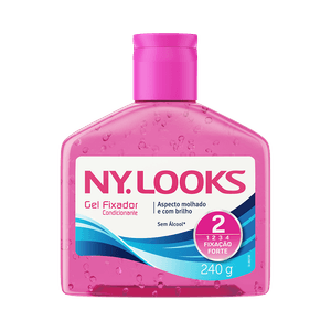 Gel Fixador Ny. Looks 2 Forte 240g