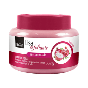 Creme Esfoliante Soft Hair Fruta do Dragão Pitaya e Romã 220g