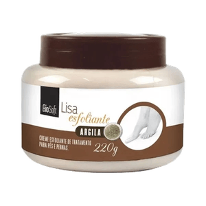 Creme Esfoliante Biosoft Lisa Argila 220g