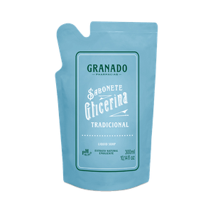 Sabonete Líquido Granado Refil Glicerina Tradicional 300ml