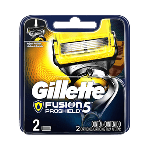 Carga Gillette Fusion com 2 Unidades