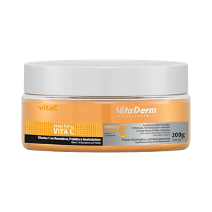 Máscara Facial Vita Derm Vitamina C 200g