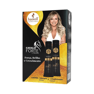 Kit Haskell Cavalo Forte Shampoo + Condicionador 500ml