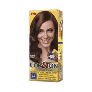Coloração Cor & Ton Mini 6.7 Chocolate com Reflexos Quentes