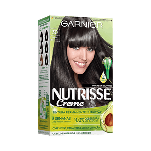 Coloração Nutrisse 30 Castanho Escuro Grafite