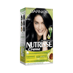 Coloração Nutrisse 210 Preto Jabuticaba
