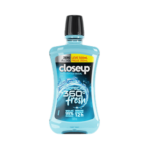 Antisséptico Bucal Close Up Proteção 360º Fresh