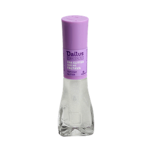 Esmalte Dailus Top Coat Glitter Era Glitter Que Me Faltava