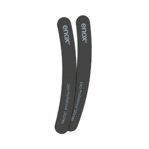 Lixa de Unha Profissional Enox Granulação Grossa 120 - 180 2 Unidades