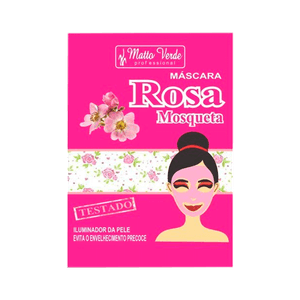 Máscara Facial Matto Verde Rosa Mosqueta 8g