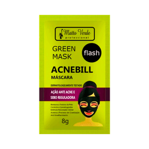 Máscara Facial Matto Verde Acnebill 8g