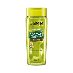 Shampoo Dabelle Abacate Nutritivo 250ml