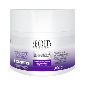 Máscara Secrets Desamarelador 300g