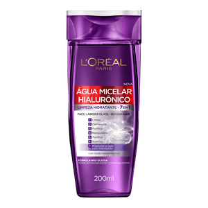 Água Micelar L'Oréal Paris Hialurônico 200ml