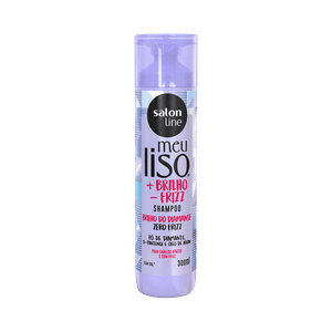 Shampoo Salon Line Meu Liso + Brilho - Frizz 300ml