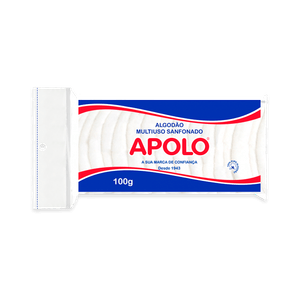 Algodão Apolo Multiuso 100g