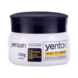 Escova Progressiva Yenzah Yentox Whey Fit Cream 130g