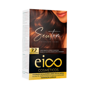 Coloração Eico Seu Tom 7.7 Chocolate Médio