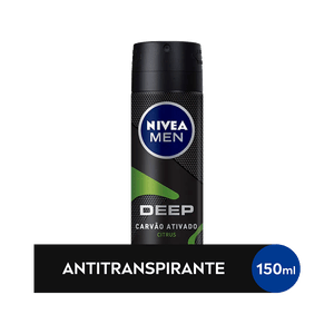 NIVEA Men Desodorante Aerosol Antitranspirante Deep Citrus 150ml