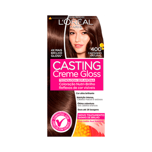 Coloração Casting Gloss 400 Castanho Natural