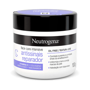 Creme Facial Neutrogena Antissinais Reparador 100g