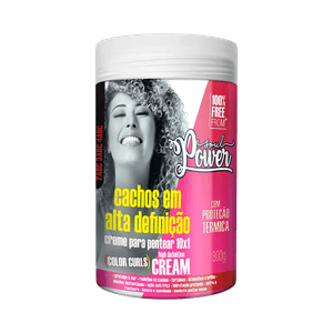 Creme para Pentear Soul Power Color Curls 800g