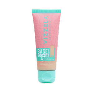 Base Líquida Vegana Vizzela Cor 03 30g