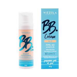 Base BB Cream Vizzela FPS30 Cor 01