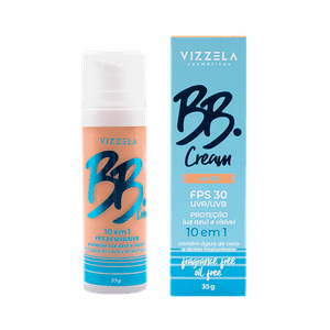 Base BB Cream Vizzela FPS30 Cor 03