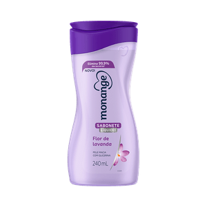 Sabonete Líquido Monange Flor de Lavanda 240ml