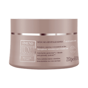 Máscara Amend Luxe Creations Blonde Care 250g