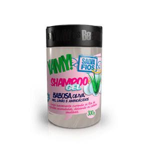 Shampoo Yamy Salva Fios Gel Babosa 300g