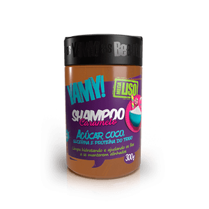 Shampoo Yamy Mega Liso Caramelo Açúcar 300g