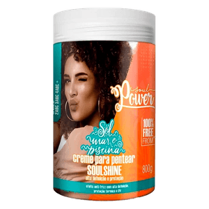 Creme para Pentear Soul Power Sol Mar e Piscina 800g