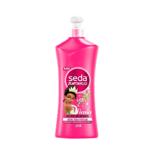 Creme para Pentear Seda Juntinhos Tiana Crespos Encantados 300ml