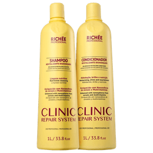 Kit Richée Shampoo e Condicionador Clinic Repair System 1000ml