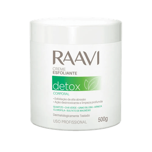 Creme Esfoliante Raavi Detox Alta Abrasão 500g